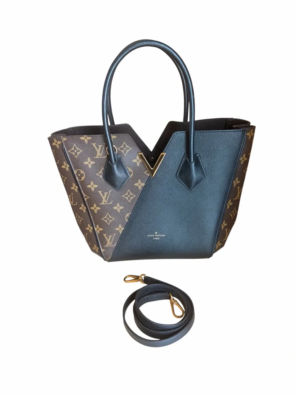 Louis Vuitton Kimono PM black and Monogram 2WAY Bag